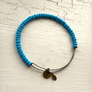Alex & Ani Turquoise Bead bracelet